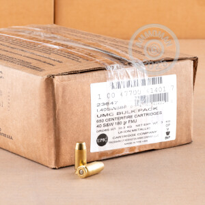 Image of 40 S&W REMINGTON UMC 180 GRAIN FMJ (650 ROUNDS)