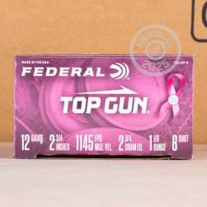 Great ammo for shooting clays, target shooting, these Federal rounds are for sale now at AmmoMan.com.