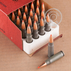 Photograph showing detail of 7.62X39 HORNADY SST STEEL 123 GRAIN JHP (500 ROUNDS)