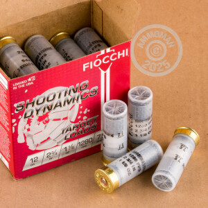 Image of 12 GAUGE FIOCCHI SHOOTING DYNAMICS 2-3/4" 1-1/8 OZ. #7.5 SHOT (250 ROUNDS)