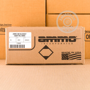 Image of the 300 AAC BLACKOUT AMMO INC. 150 GRAIN FMJ (20 ROUNDS) available at AmmoMan.com.