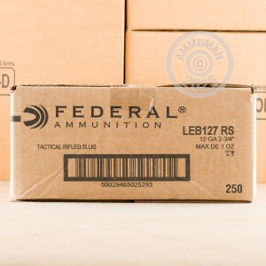 Image of 12 GAUGE FEDERAL PREMIUM TRUBALL LE 2-3/4" RIFLED SLUG (5 ROUNDS)