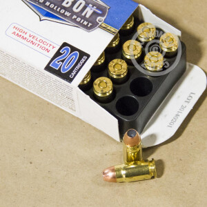 Photograph showing detail of .357 SIG CORBON 125 GRAIN GRAIN JHP (20 ROUNDS)