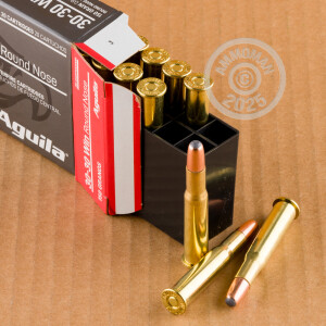 Image of 30-30 Winchester rifle ammunition at AmmoMan.com.