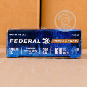 Image of 12 GAUGE FEDERAL POWER-SHOK 2-3/4" 1OZ SLUG (5 ROUNDS)