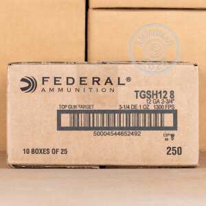  #8 shot shotgun rounds for sale at AmmoMan.com - 250 rounds.