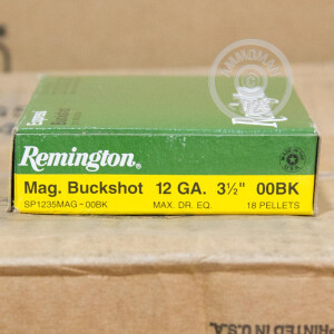 Image of 12 GAUGE REMINGTON EXPRESS MAGNUM BUCKSHOT 3-1/2“ #00 BUCK SHOT (5 ROUNDS)