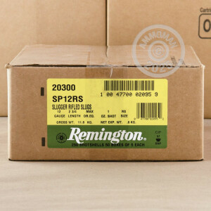 Image of 12 GAUGE REMINGTON SLUGGER 2 3/4" 1 OZ. RIFLED SLUG (5 ROUNDS)