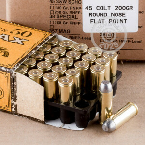 Image of the 45 COLT ULTRAMAX 200 GRAIN RNFP (50 ROUNDS) available at AmmoMan.com.