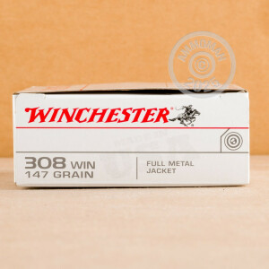 Image of 308 WIN WINCHESTER 147 GRAIN FMJ (20 ROUNDS)