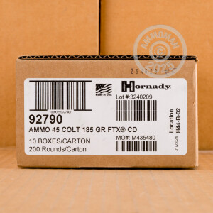 Image of 45 COLT HORNADY CRITICAL DEFENSE FTX 185 GRAIN JHP (20 ROUNDS)