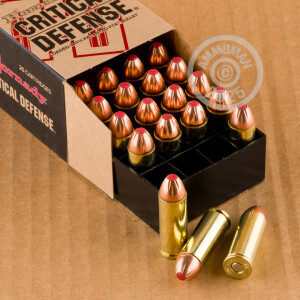 Image of 45 COLT HORNADY CRITICAL DEFENSE FTX 185 GRAIN JHP (20 ROUNDS)