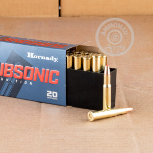 Image of 30-30 HORNADY SUBSONIC 175 GRAIN SUB-X (20 ROUNDS)