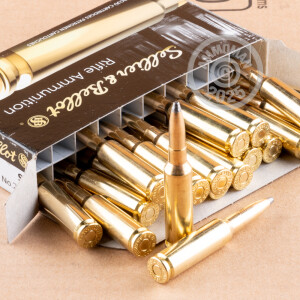 Photo of 6.5MM CREEDMOOR soft point ammo by Sellier & Bellot for sale.