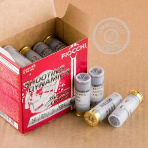  ammo made by Fiocchi with a 2-3/4" shell.