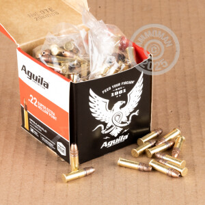  .22 Long Rifle ammo for sale at AmmoMan.com - 250 rounds.