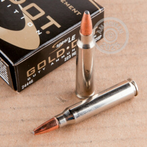 Image of the 223 REM SPEER GOLD DOT 55 GRAIN SP (500 ROUNDS) available at AmmoMan.com.