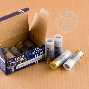 Image of the 12 GAUGE FIOCCHI LAW ENFORCEMENT LOW RECOIL 2-3/4" 7/8 OZ. RIFLED SLUG (250 ROUNDS) available at AmmoMan.com.