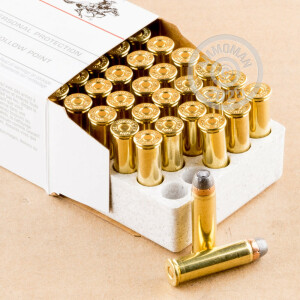 Photograph showing detail of 357 MAGNUM WINCHESTER 110 GRAIN JACKETED HOLLOW POINT (500 ROUNDS)