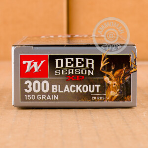 Image of 300 AAC BLACKOUT WINCHESTER DEER SEASON XP 150 GRAIN EXTREME POINT (200 ROUNDS)