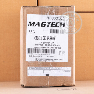 Image of .38 SPECIAL SHORT MAGTECH 125 GRAIN LRN (1000 ROUNDS)
