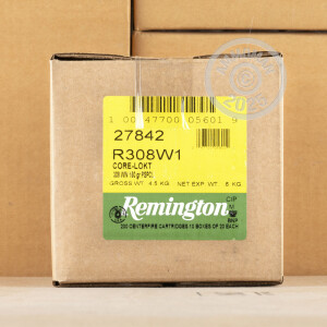 Image of 308 WIN REMINGTON CORE-LOKT 150 GRAIN PSP (20 ROUNDS)