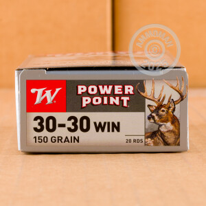 Image of the 30-30 WINCHESTER SUPER-X 150 GRAIN PP (20 ROUNDS) available at AmmoMan.com.