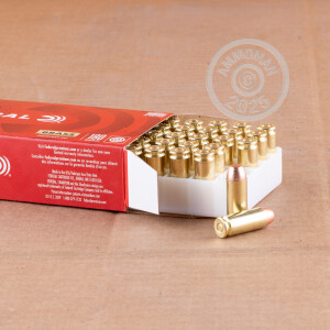 Photo detailing the 10MM AUTO FEDERAL CHAMPION 180 GRAIN FMJ (1000 ROUNDS) for sale at AmmoMan.com.