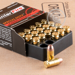 Image of the 40 S&W SINTERFIRE SPECIAL DUTY 125 GRAIN JHP (20 ROUNDS) available at AmmoMan.com.