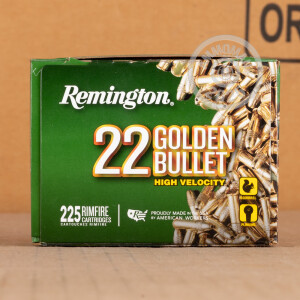 Image of 22 LR REMINGTON 22 GOLDEN BULLET 36 GRAIN CPHP (2250 ROUNDS)