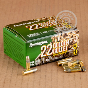 Image of 22 LR REMINGTON 22 GOLDEN BULLET 36 GRAIN CPHP (2250 ROUNDS)