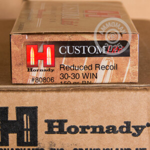 Image of 30-30 HORNADY CUSTOM LITE 150 GRAIN RN (20 ROUNDS)