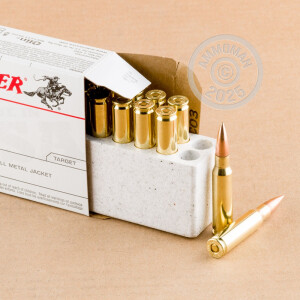 Image of the 308 WIN WINCHESTER USA 147 GRAIN FMJ (200 ROUNDS) available at AmmoMan.com.