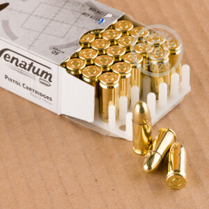 Image of 9mm Luger pistol ammunition at AmmoMan.com.