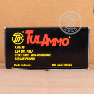 Image of 7.62X39MM TULA 124 GRAIN FMJ (1000 ROUNDS)