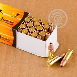  rounds of .22 Long Rifle ammunition for sale at AmmoMan.com.