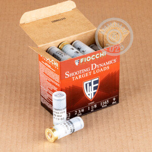 Photograph showing detail of 12 GAUGE FIOCCHI 2-3/4" 1-1/8 OZ. #9 SHOT (250 ROUNDS)