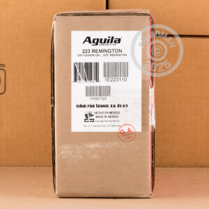 Image of .223 REMINGTON AGUILA 55 GRAIN FMJ (1000 ROUNDS)