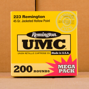 Photo of 223 Remington JHP ammo by Remington for sale.