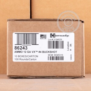 Great ammo for hunting varmint sized game, these Hornady rounds are for sale now at AmmoMan.com.