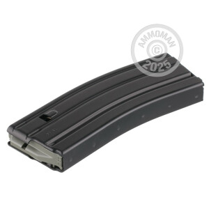 Image of AR-15/M16 MAGAZINE - 30 ROUND D&H INDUSTRIES BLACK TEFLON W/ MAGPUL FOLLOWER (1 MAGAZINE)