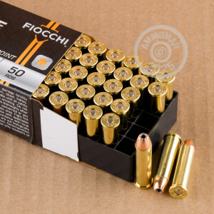 Photograph showing detail of 357 MAGNUM FIOCCHI 125 GRAIN JHP (50 ROUNDS)