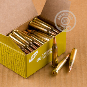 Image of 5.56x45mm ammo by CBC that's ideal for training at the range.