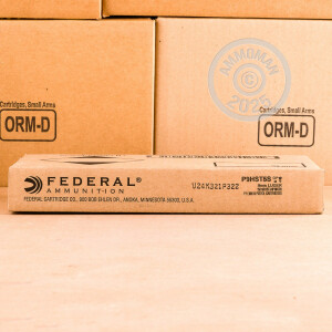 Photo of 9mm Luger JHP ammo by Federal for sale at AmmoMan.com.