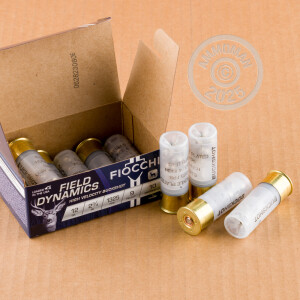 Image of 12 Gauge shotgun ammo made by Fiocchi.