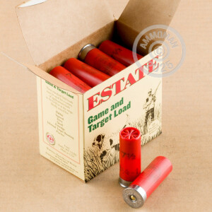 Photograph showing detail of 12 GAUGE ESTATE GAME AND TARGET 2-3/4" #7.5 SHOT (25 ROUNDS)