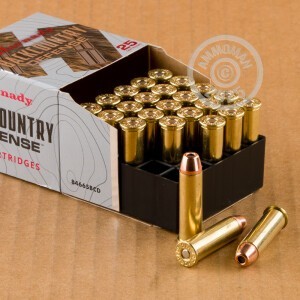 Photograph showing detail of 357 MAGNUM HORNADY BACKCOUNTRY DEFENSE 165 GRAIN DGH (25 ROUNDS)