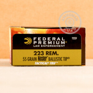 Photograph showing detail of 223 REMINGTON FEDERAL TACTICAL TRU NOSLER 55 GRAIN PT (500 ROUNDS)