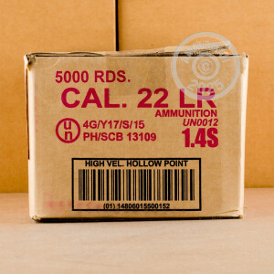 Photo detailing the 22 LR ARMSCOR 36 GRAIN HP (50 ROUNDS) for sale at AmmoMan.com.