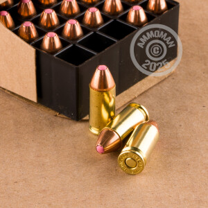 Image of 9MM LUGER HORNADY CRITICAL DEFENSE LITE 100 GRAIN JHP (25 ROUNDS)